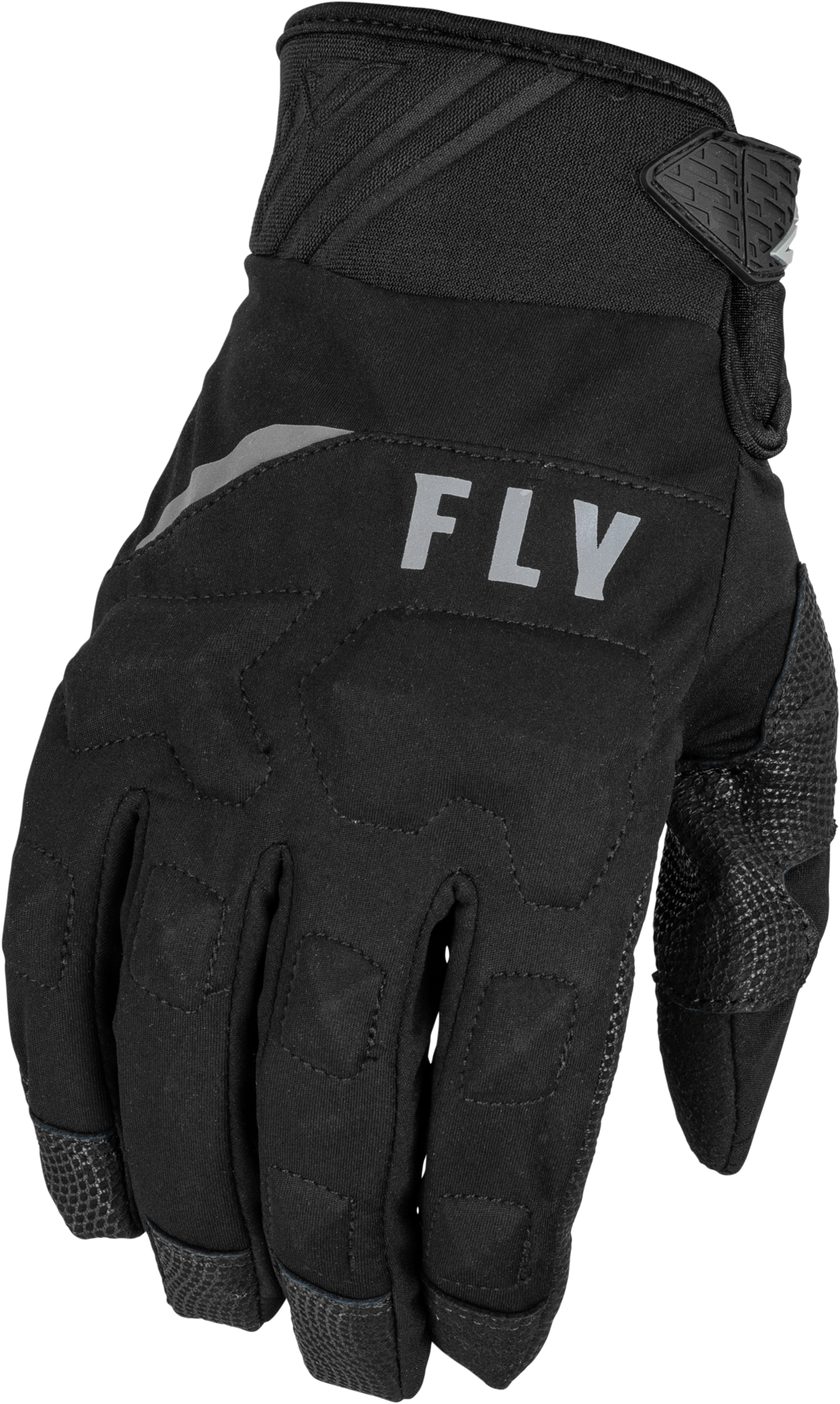 Fly Racing Youth Boundary Gloves Black Yellow - Part #371-0700YL