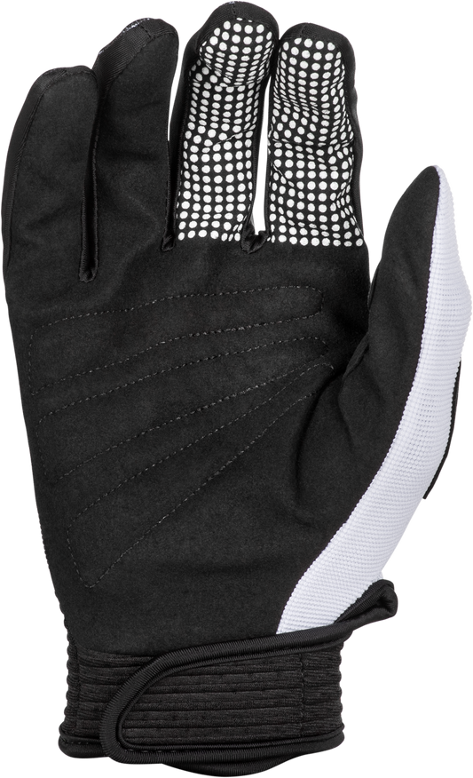 Fly Racing F 16 Gloves Black/White 3X - All-Around Performance Riding Gloves
