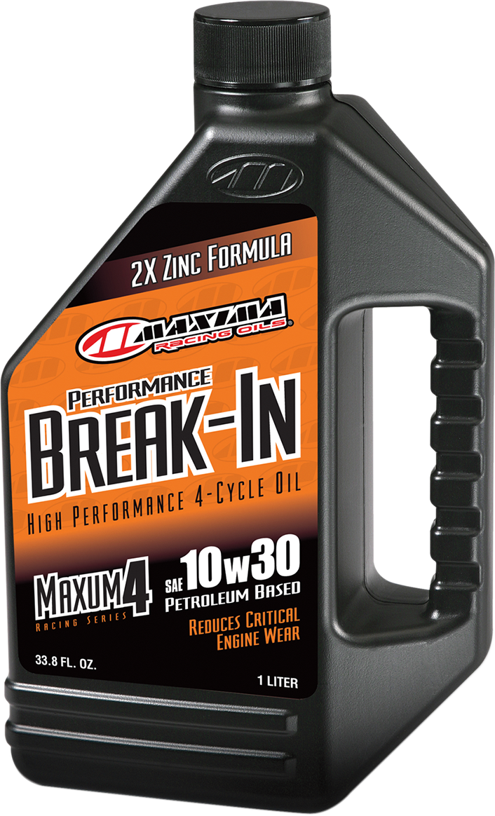Maxima Racing Oil Break-In Oil 1L (Part #30-10901) for Engine Break-In and High-Performance Applications
