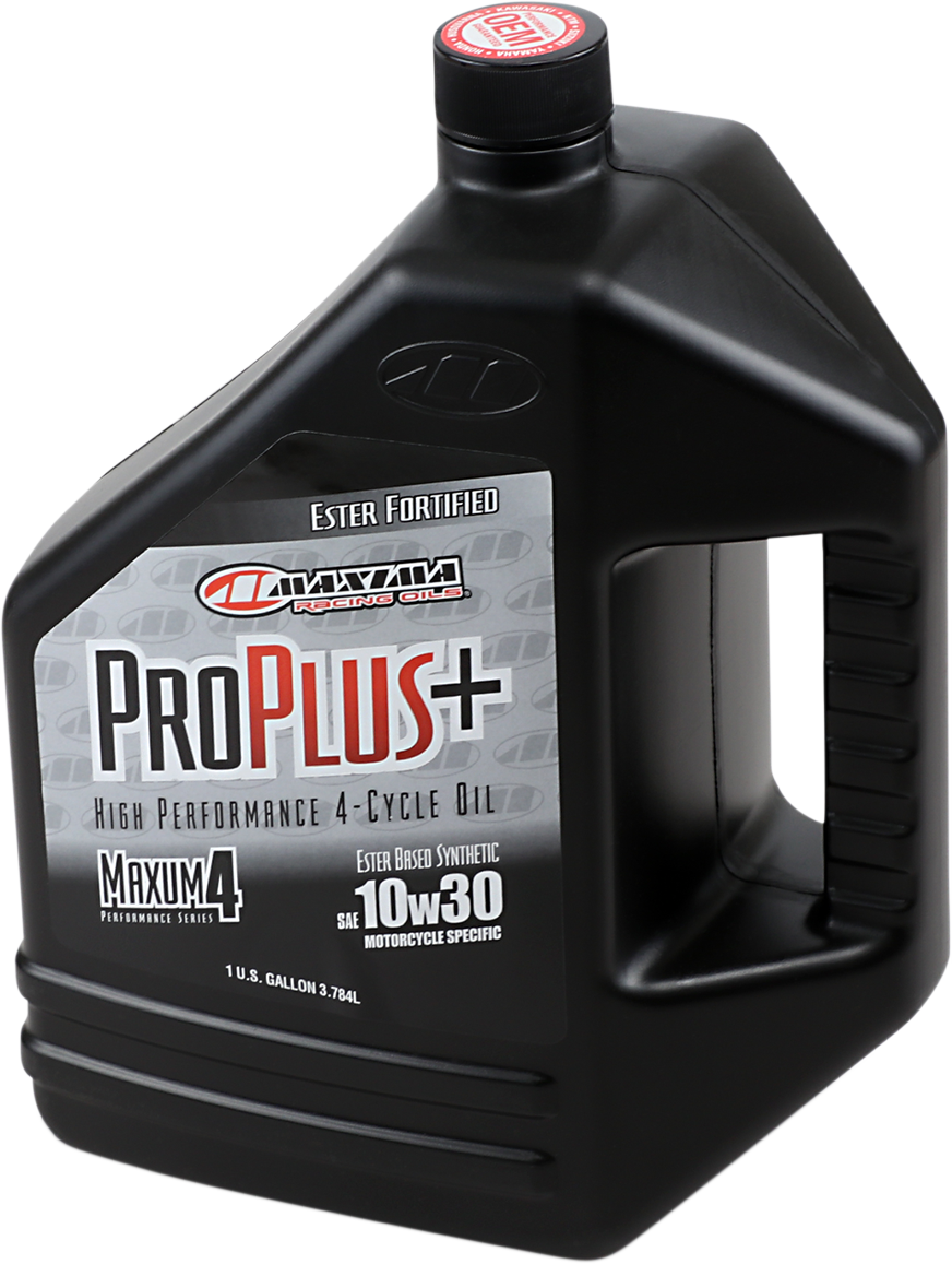 MAXIMA RACING OIL Pro Plus+ 4T 10W-30 Synthetic Engine Oil - 1 Gallon