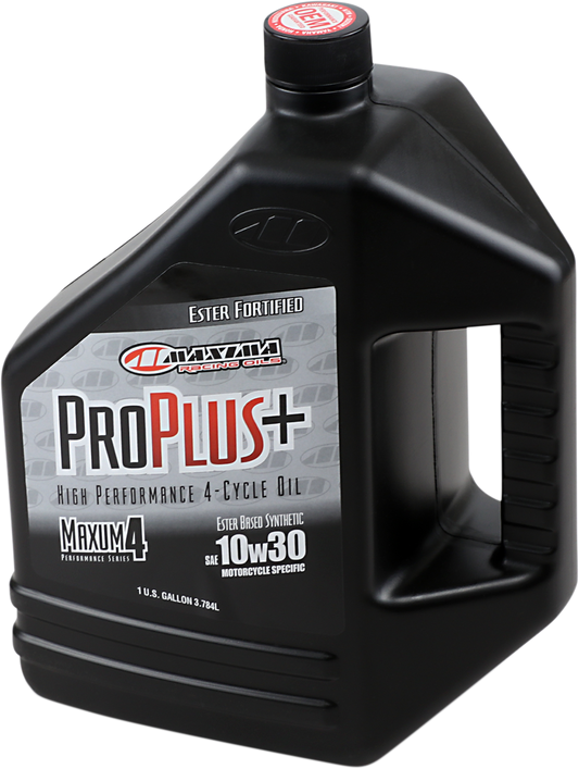 MAXIMA RACING OIL Pro Plus+ 4T 10W-30 Synthetic Engine Oil - 1 Gallon