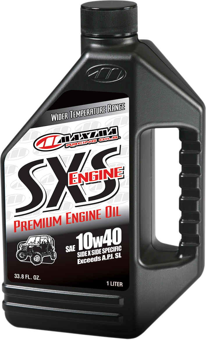 MAXIMA RACING OIL SXS UTV 4T Oil 10W-40 - 1 Gallon - Part #30-049128