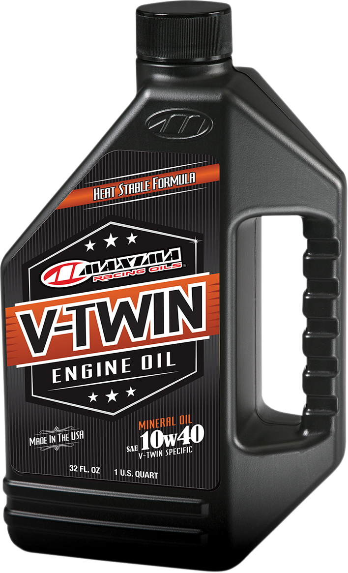 Maxima Racing Oil V-Twin Oil 10W-40 - 1 Quart - Part Number 30-05901