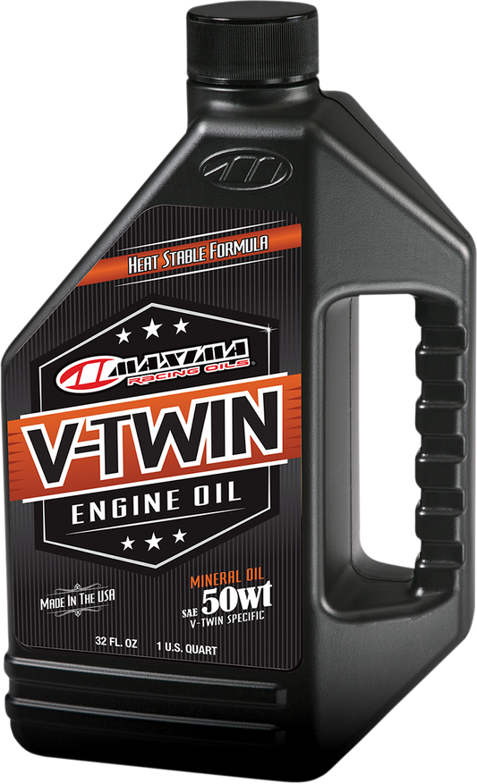 Maxima Racing Oil V-Twin 50W Engine Oil - 1 Quart by Maxima Racing Oil (Part #30-07901)