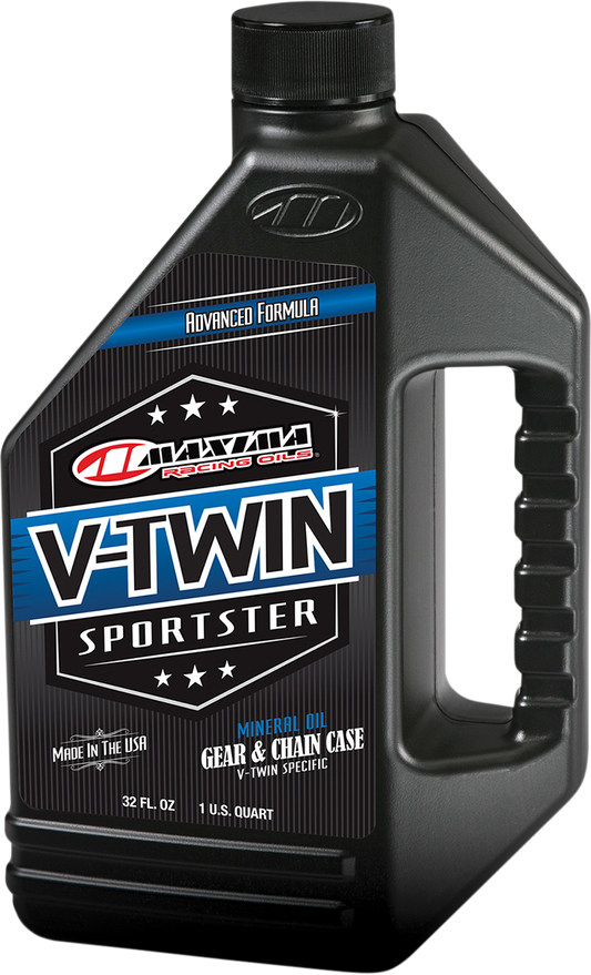 Maxima Racing Oil V-Twin Chain and Gear Oil – 1 Quart for Harley-Davidson Sportster and XR Models (Part #40-03901)