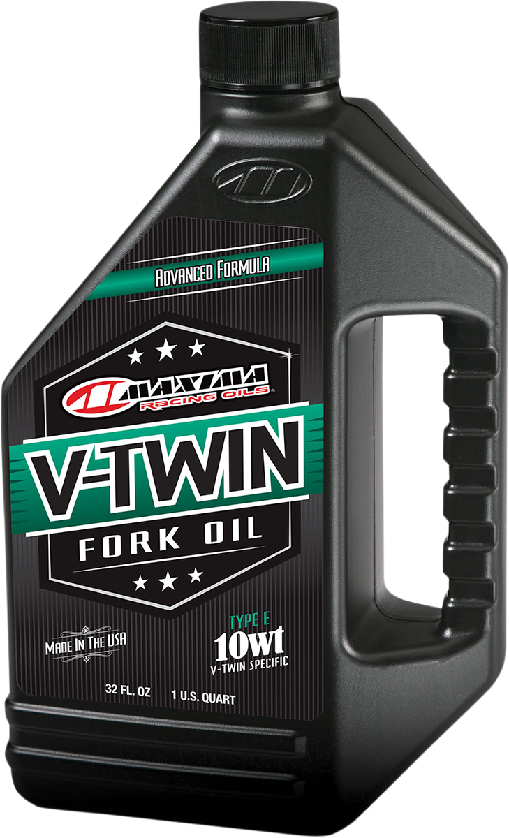 Maxima Racing Oil V-Twin Fork Oil 10W - 1 Quart - Part Number 50-02901