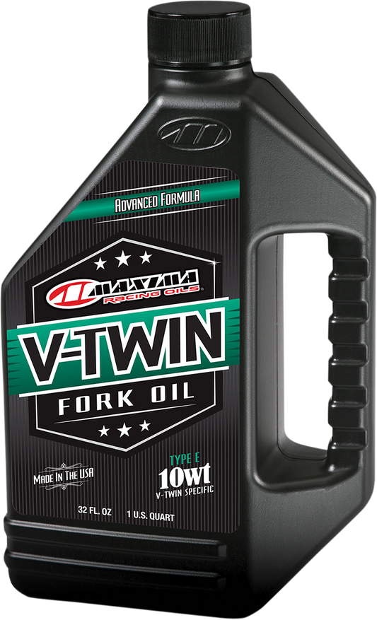 Maxima Racing Oil V-Twin Fork Oil 10W - 1 Quart - Part Number 50-02901