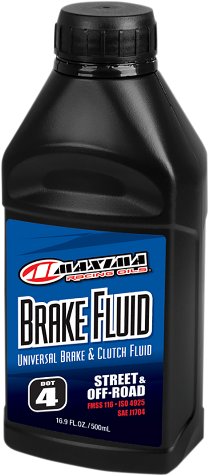 MAXIMA RACING OIL DOT 4 Brake Fluid - 16.9 fl oz (500 ml) Part Number 80-86916