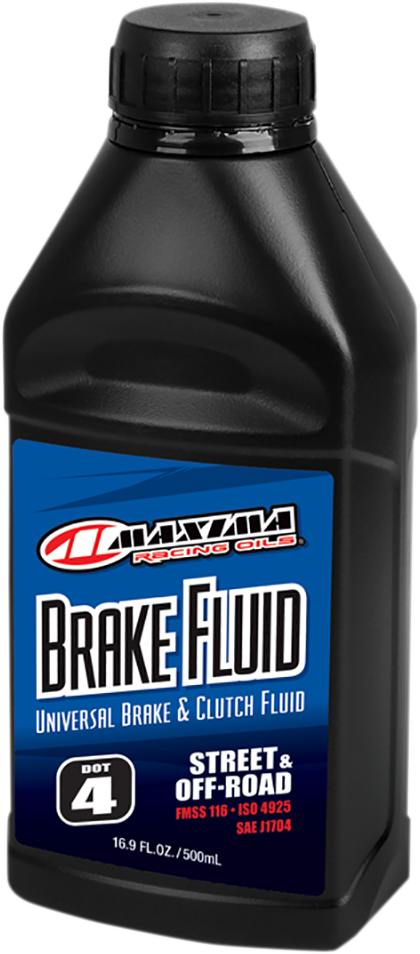 MAXIMA RACING OIL DOT 4 Brake Fluid - 16.9 fl oz (500 ml) Part Number 80-86916
