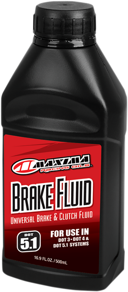 MAXIMA RACING OIL DOT 5.1 Brake Fluid - 500ml (Part Number 80-82916)