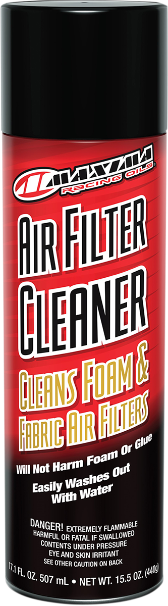 Maxima Racing Oil Air Filter Cleaner - 15.5 fl oz Aerosol, Part #79920