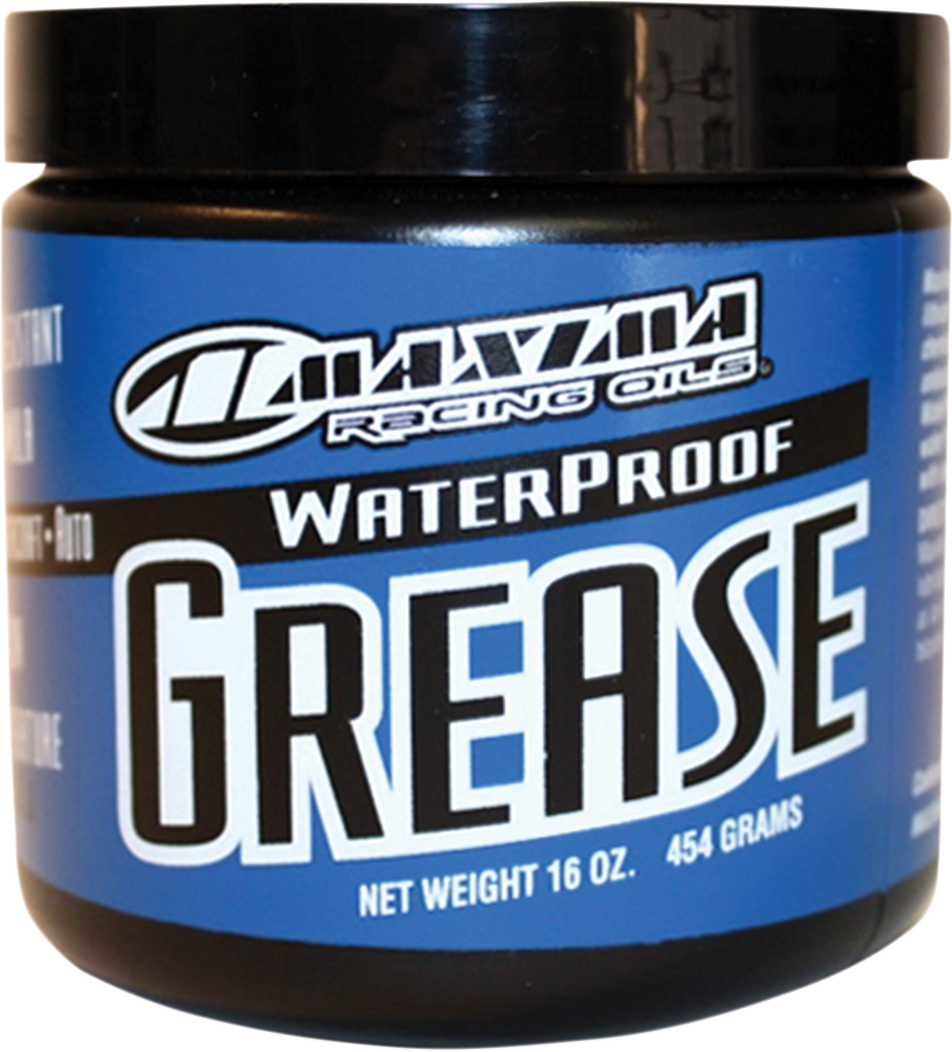MAXIMA RACING OIL Waterproof Grease Tub - 16 oz. by MAXIMA RACING OIL, Part No. 80916
