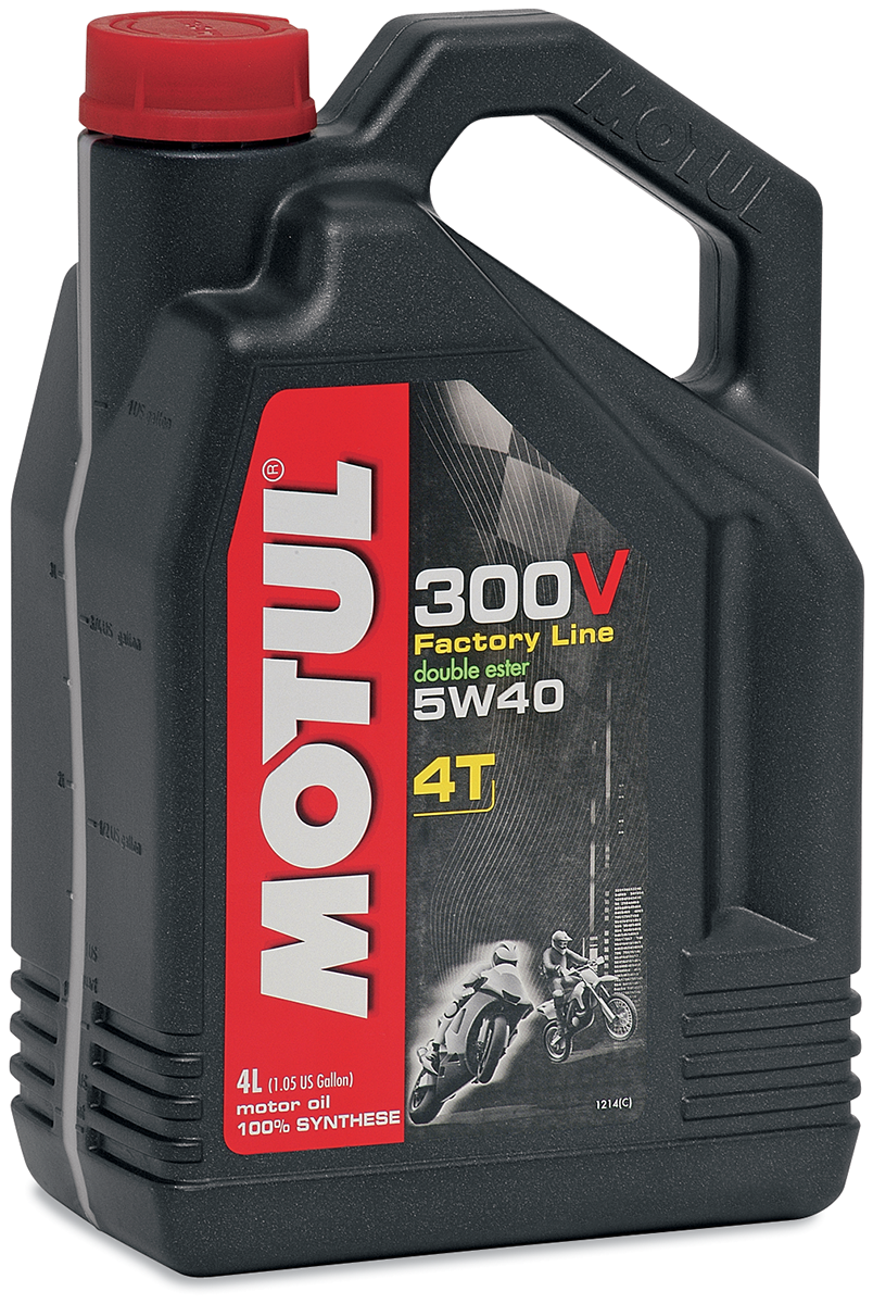 MOTUL 300V Synthetic Ester Oil 5W-40 - 4L by MOTUL, Part #104115