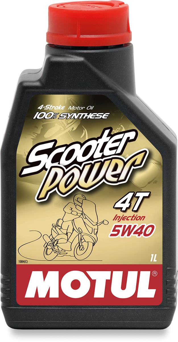 MOTUL Scooter Power 4T Oil 5W-40 - 1L by MOTUL Part 105958