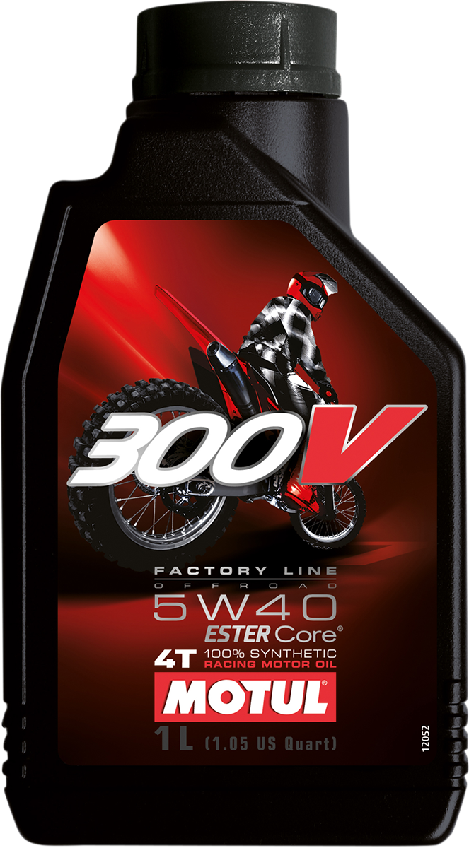 MOTUL 300V Offroad Synthetic Oil 5W-40 - 1L | Part Number 104134