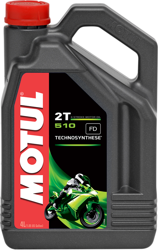 MOTUL 510 2T Anti-Smoke Oil - 4L by MOTUL, Part Number 104030