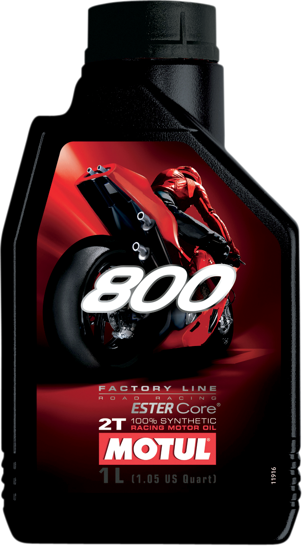 MOTUL 800 2T Road Synthetic Oil - 1L Part Number 104041