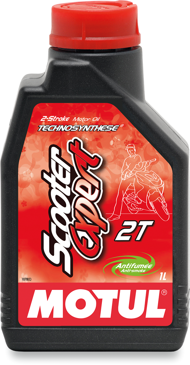 MOTUL Scooter Expert 2T Synthetic Blend Oil – 1L, Part Number 105880
