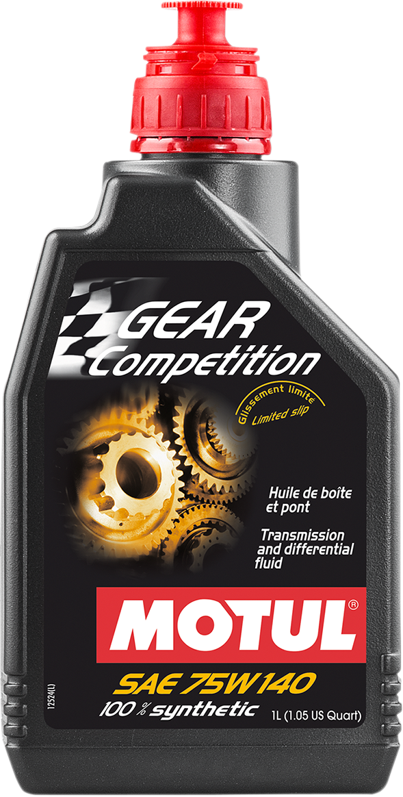 MOTUL Competition Gear Oil 75W-140 - 1L - Part Number 105779