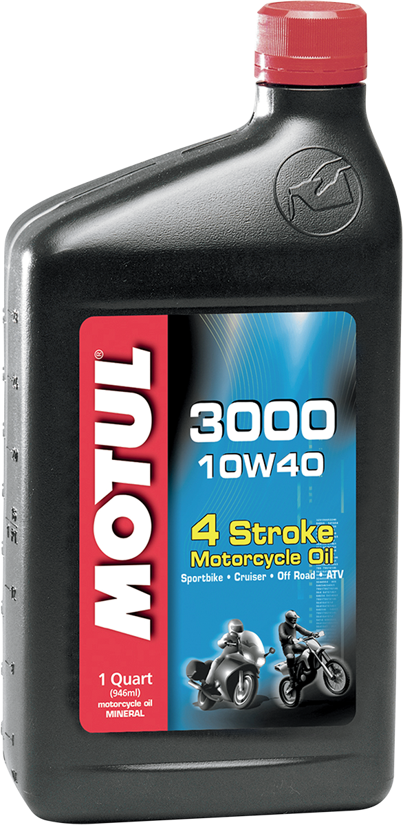 MOTUL 3000 Mineral 4T Engine Oil 10W-40 – 1 Liter – Part 107672
