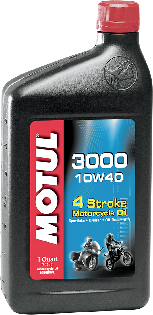 MOTUL 3000 Mineral 4T Engine Oil 10W-40 – 1 Liter – Part 107672