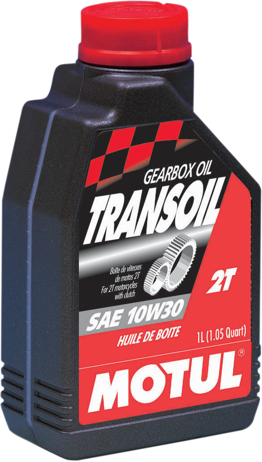 MOTUL Transmission Oil 10W-30 - 1L - Part 105894 for 2-Stroke Motorcycle Gearboxes