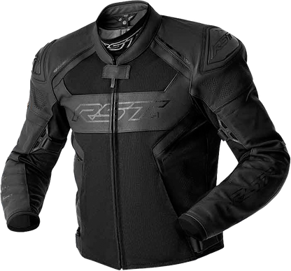RST S1 D3o Mesh Leather Jacket Black XL – Premium Motorcycle Gear