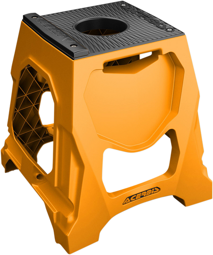 ACERBIS 711 Bike Stand - Orange with Anti-Slip and Removable Mount, Part Number 2726480237