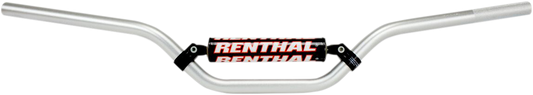 RENTHAL 7/8-Inch Off-Road Handlebar 768 - 6-Inch Trials Silver (Part Number 768-02-SI-04-254)