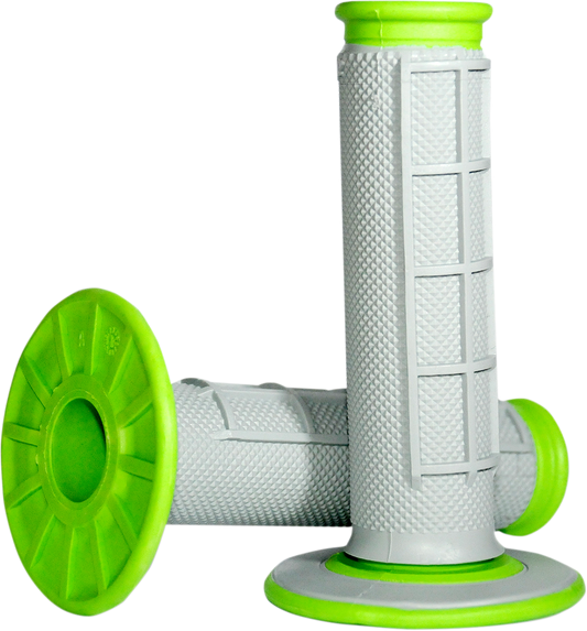 Renthal Offroad Dual-Compound Grips - Green G191 for 7/8 inch Handlebars