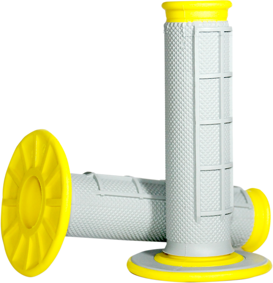 Renthal Offroad Dual-Compound Grips - Yellow G192 for 7/8" Handlebars