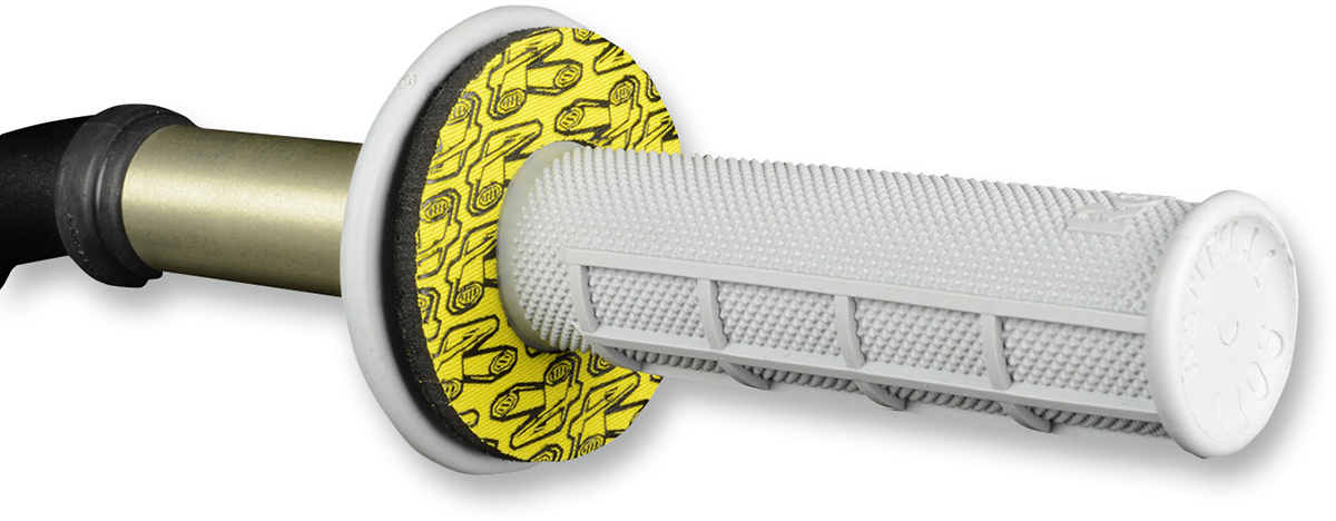 RENTHAL G205 Grip Donutz - Black and Yellow for Enhanced Comfort and Style