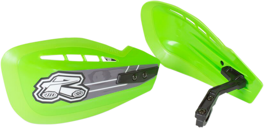 Renthal HG-100-GN Green Moto Handguards for Motorcycle Protection