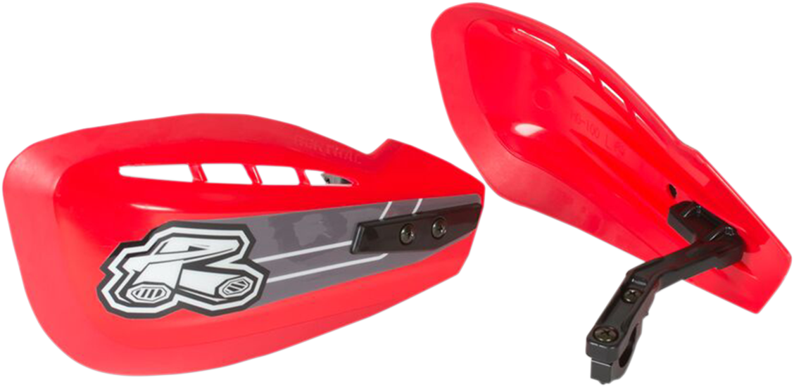 Renthal Moto Handguards Red HG-100-RD for Enhanced Motorcycle Protection