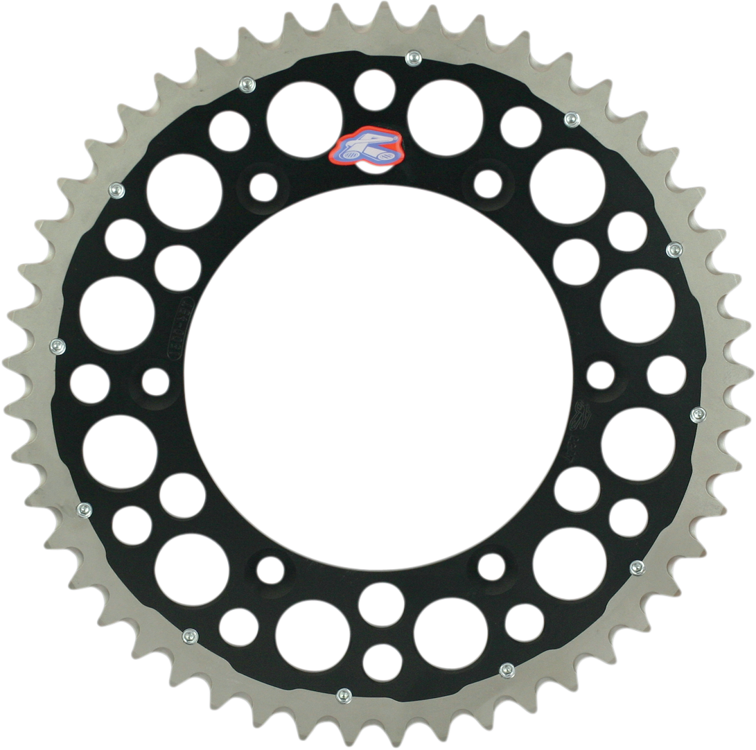 Renthal Twinring™ 49 Tooth Rear Sprocket for Honda - Black, Part 1540-520-49GPBK