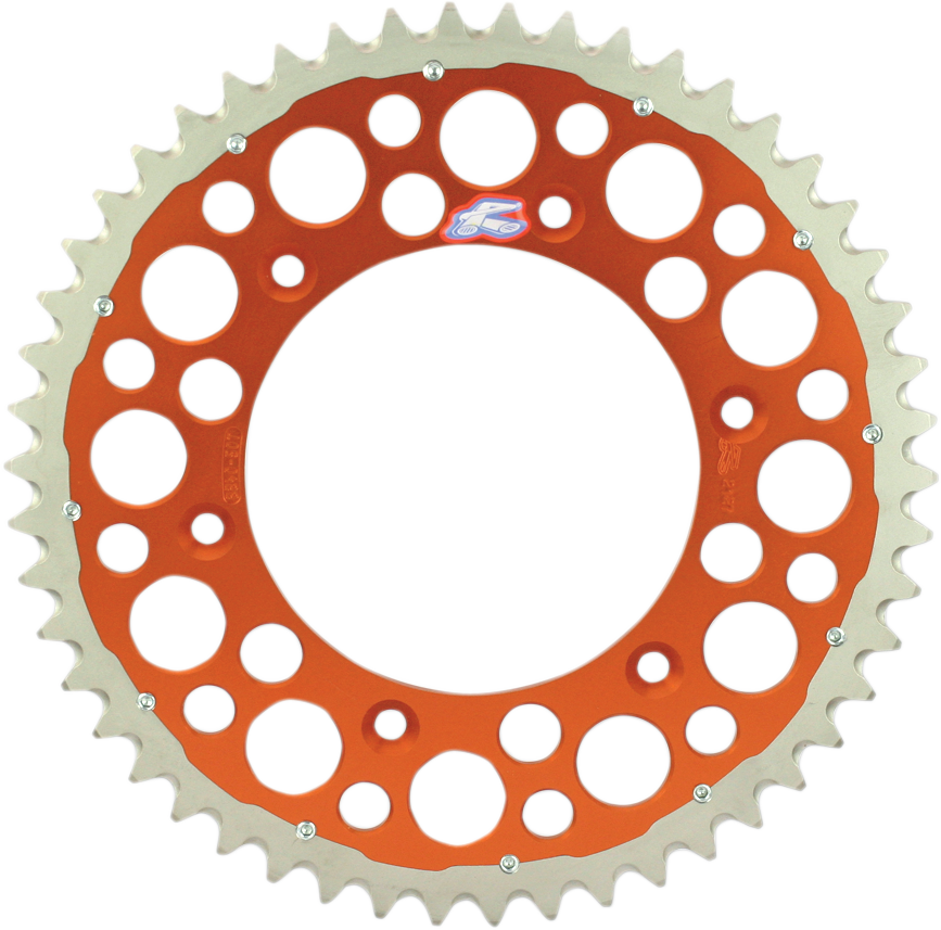 Renthal Twinring™ Rear Sprocket - 50 Tooth Orange - Part 2240-520-50GPOR