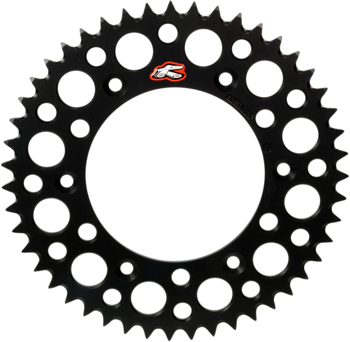 Renthal Twinring™ 48 Tooth Rear Sprocket for Yamaha - Black - Part 1500-520-48GPBK