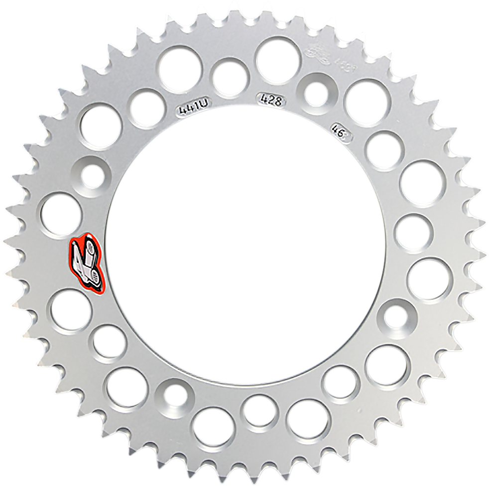 RENTHAL 46-Tooth Aluminum Rear Sprocket for Gas Gas, Husqvarna, KTM 441U-428-46GPSI
