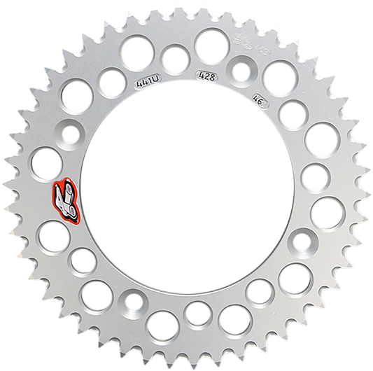RENTHAL 46-Tooth Aluminum Rear Sprocket for Gas Gas, Husqvarna, KTM 441U-428-46GPSI