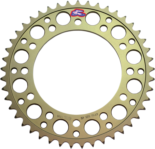 Renthal 44 Tooth Aluminum Rear Sprocket for Kawasaki ZX-14 - Model 460U-530-44P-HA