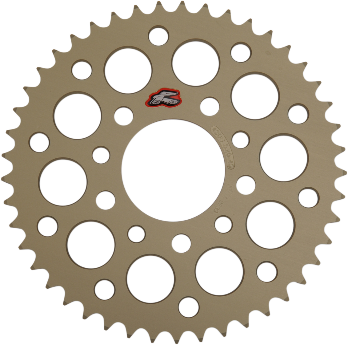 Renthal Aluminum Rear Sprocket for BMW 490U-520-45P-HA, 45 Tooth