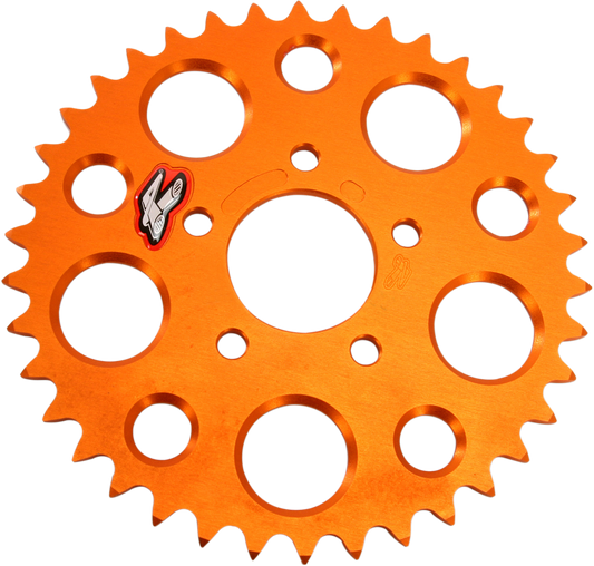 Renthal Rear Sprocket - Aluminum - 40 Tooth - Orange for KTM 480--415-40P-OR