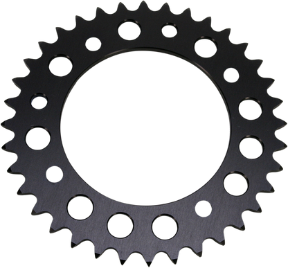 Renthal Rear Sprocket 40 Tooth Aluminum Black for Gas Gas, Husqvarna, KTM 491--415-40P-BK