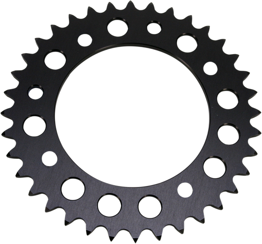 Renthal Rear Sprocket 40 Tooth Aluminum Black for Gas Gas, Husqvarna, KTM 491--415-40P-BK