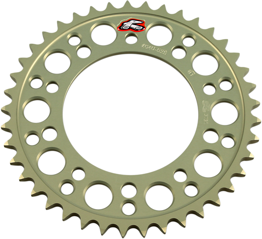 Renthal 404U-525-41P-HA Aluminum Rear Sprocket for Honda and Yamaha – 41 Tooth