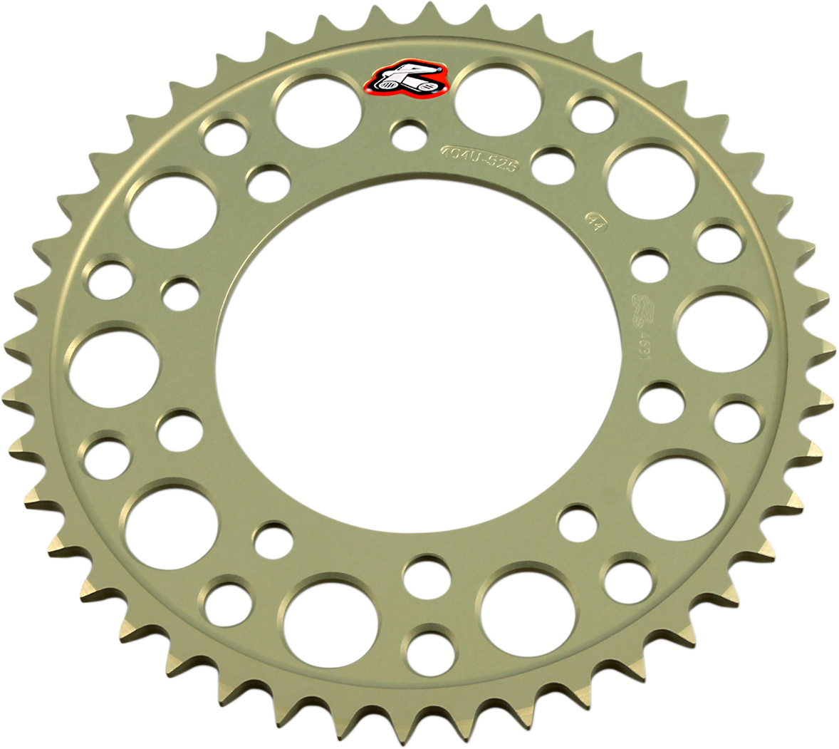 RENTHAL 404U-525-44P-HA Aluminum Rear Sprocket for Honda and Yamaha - 44 Tooth