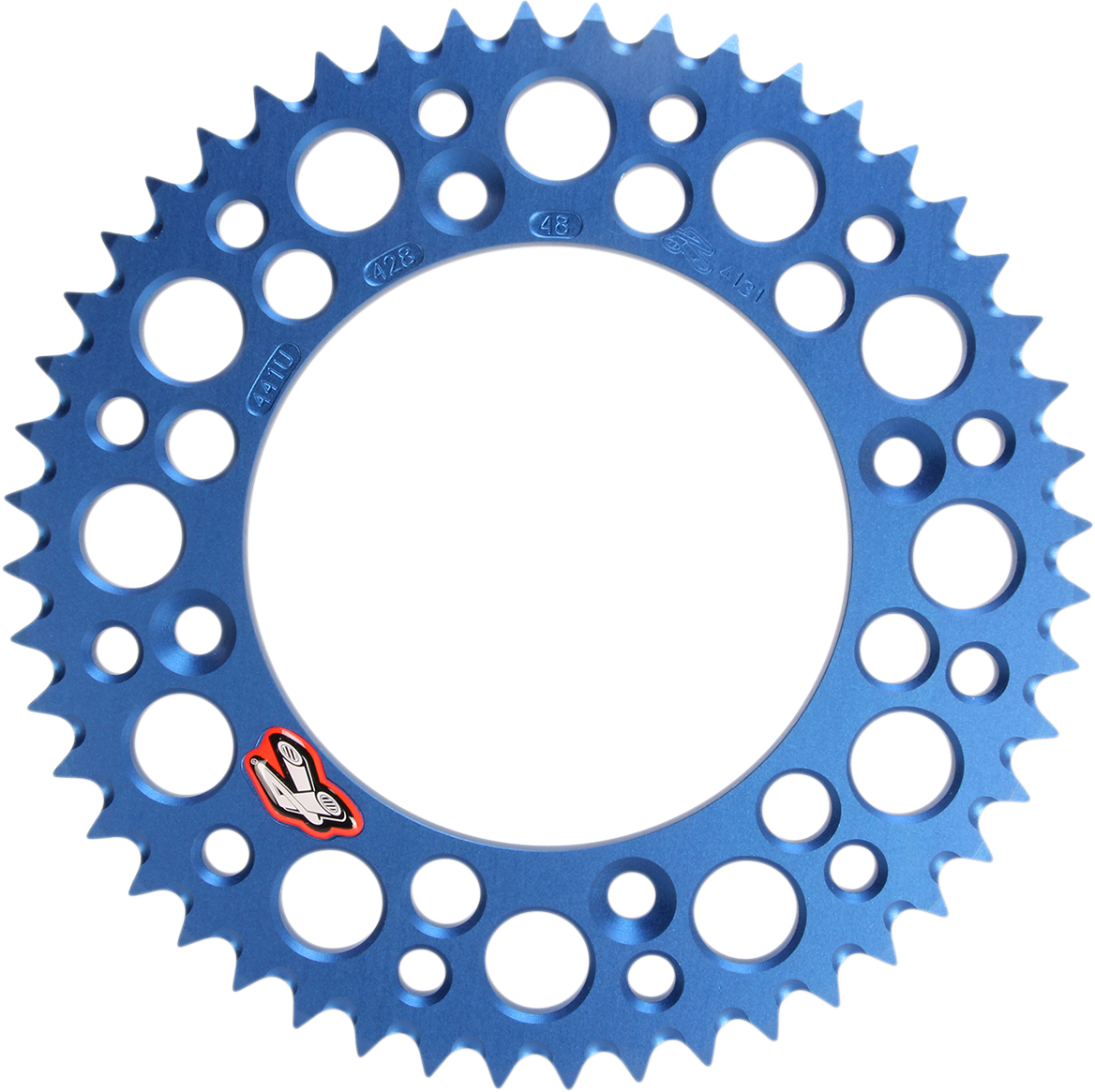 Renthal Rear Sprocket 48 Tooth Aluminum for Gas Gas, Husqvarna, KTM 441U-428-48GPBU