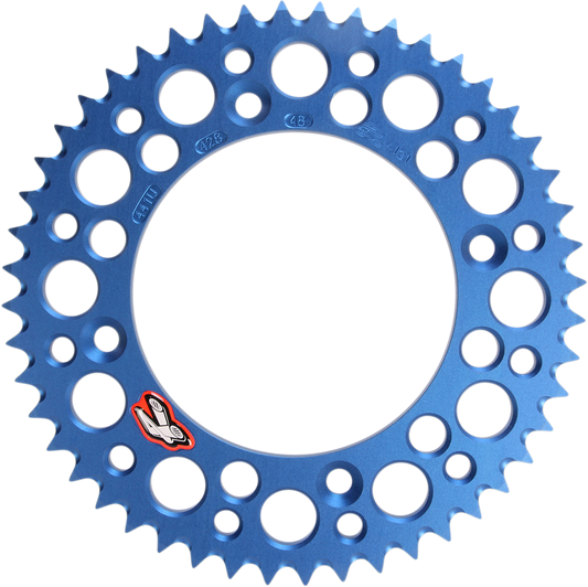 Renthal Rear Sprocket 48 Tooth Aluminum for Gas Gas, Husqvarna, KTM 441U-428-48GPBU