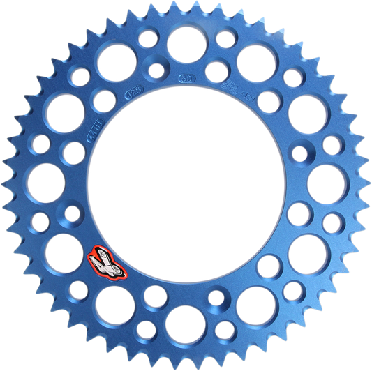 Renthal 50 Tooth Aluminum Rear Sprocket for Gas Gas, Husqvarna, KTM 441U-428-50GPBU