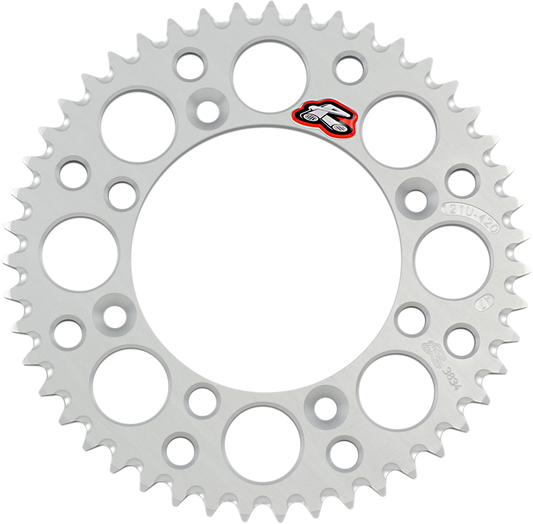 RENTHAL Rear Sprocket - Aluminum - 47 Tooth for YZ 65 - Model 121U-420-47GBSI